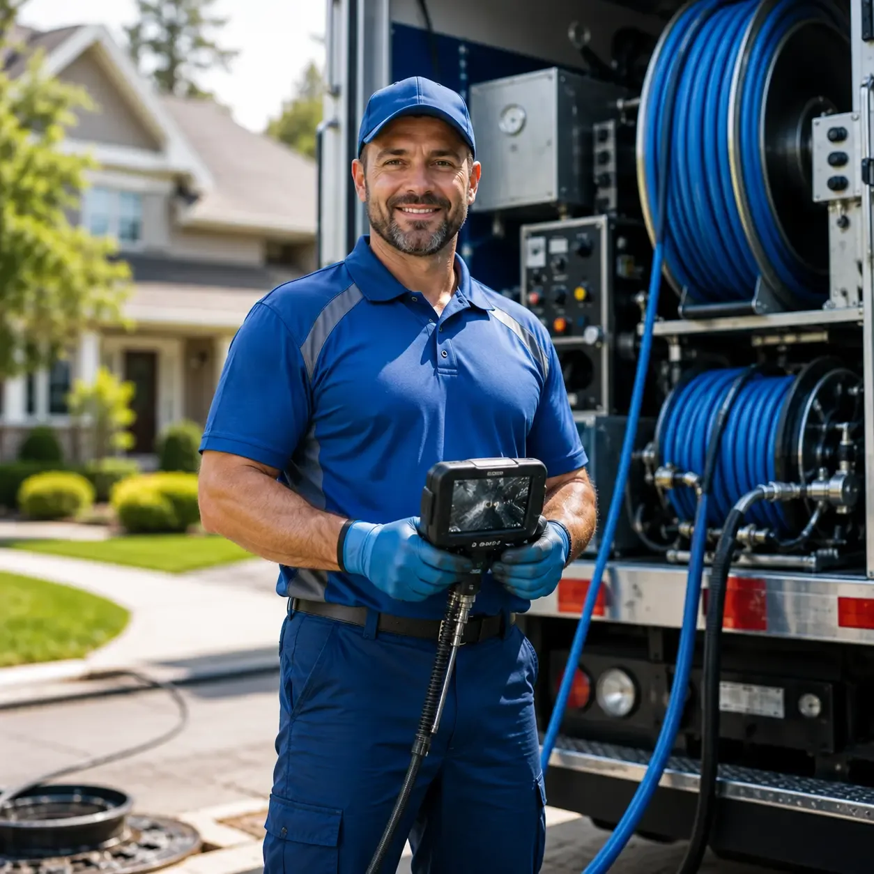 Local outdoor drain cleaning specialists in Tilleda, WI